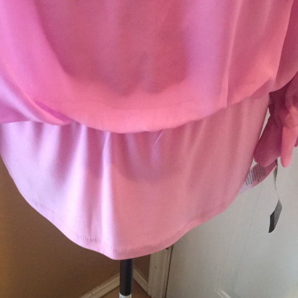 NWT Coco Bianco lavender blouse size medium - Picture 5 of 16